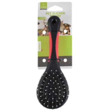Nunbell Black & Red Slicker Pet Brush