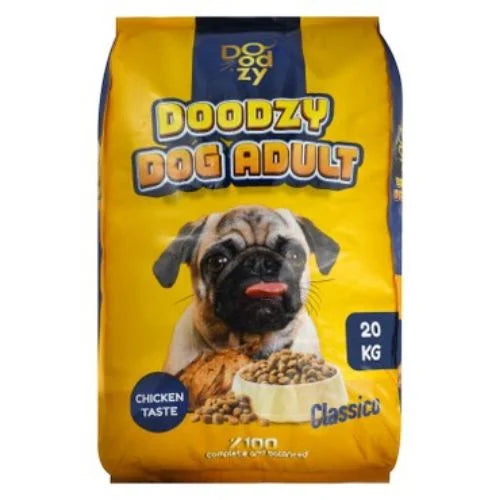 Doodzy Classico Dry Food Chicken Flavor for Adult Dogs 20kg