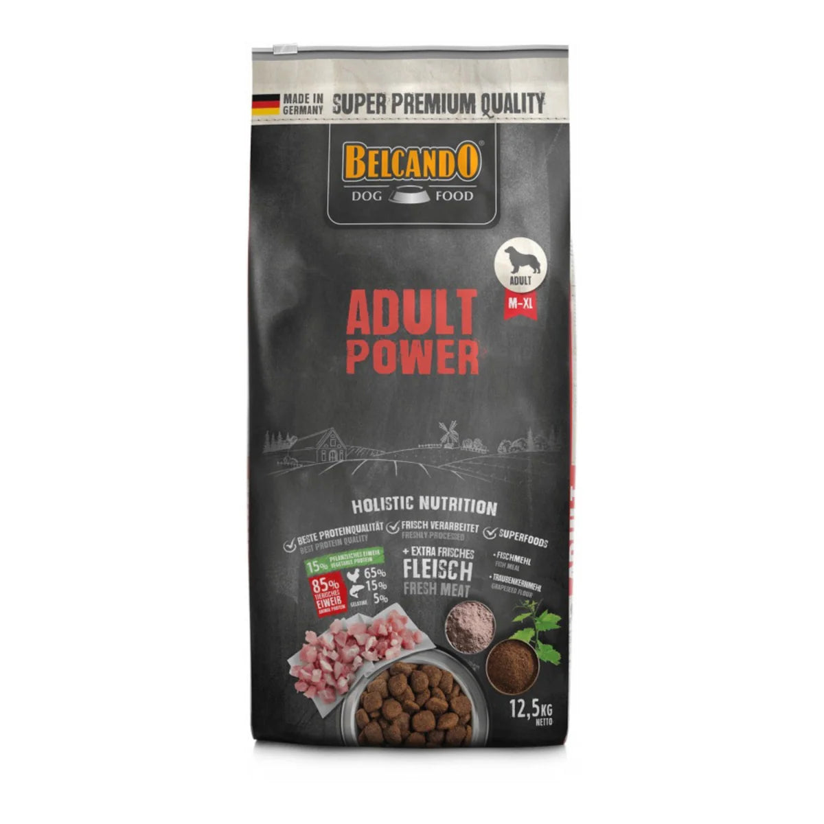 belcando dry food power for adult dog 12.5k