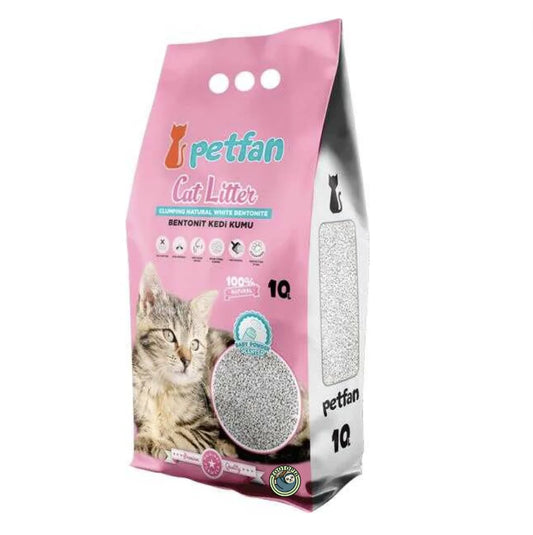 Pet fan cat litter baby powder scented 10L