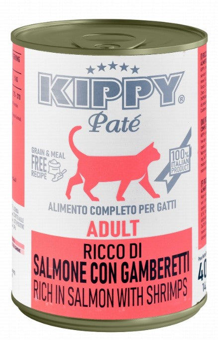 kippy cat salmon&shrimps 400gm