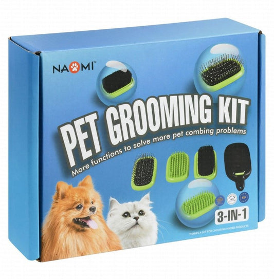 Naomi 3in1 Pet Grooming Kit