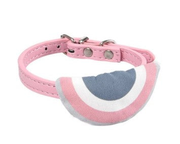 Naomi Light Pink Pet Collar with Bandana