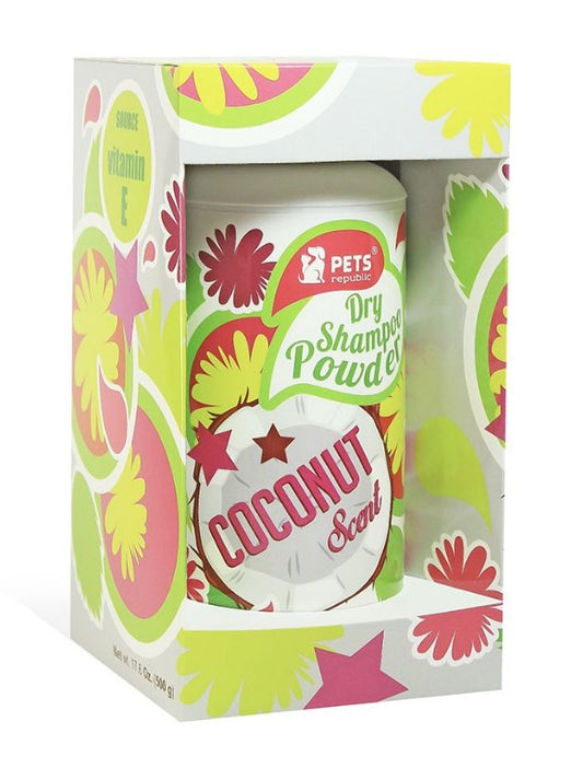 Pets Republic Dry Shampoo Powder Coconut Scent500 gr