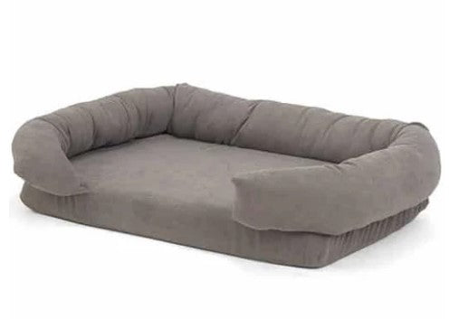  Ricrac bed Soft Foam Pet Couch - Rabbinic  DARK GRAY INDOORS  120x68x8 CM