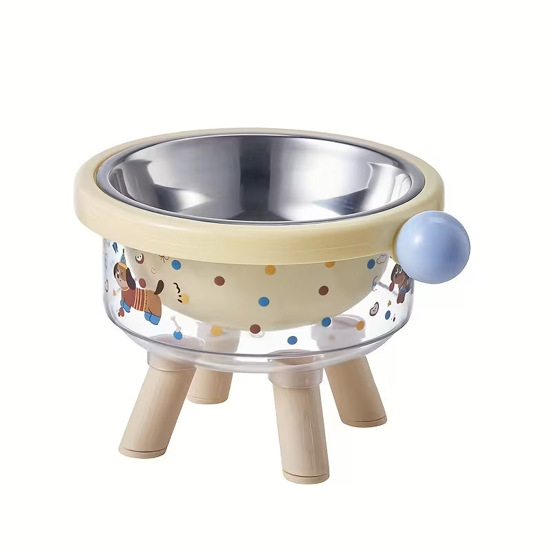 Stainless Steel Food yellow Bowl