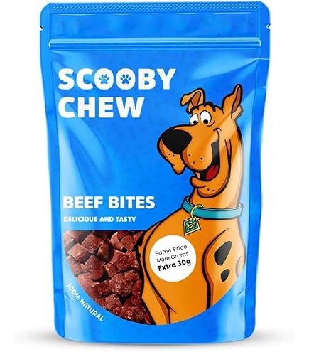 scooby treats for dog beef bites 120 gm