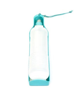 Uarone Blue 500ml Plastic Pet Travel Water Bottle (24.5x11.5x6cm)1 pcs