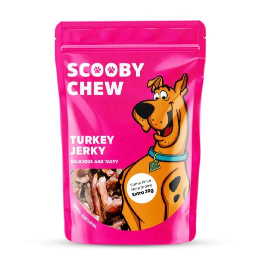 scooby treats for dog beef jerky 120 gm