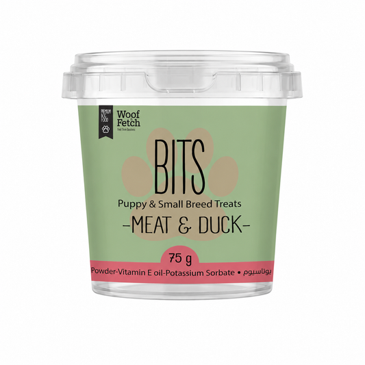 Woof & Fetch Bits meat & duck 75g