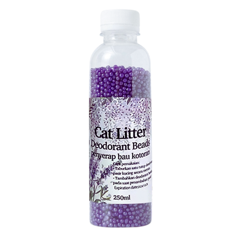 Cat litter deodorant lavender