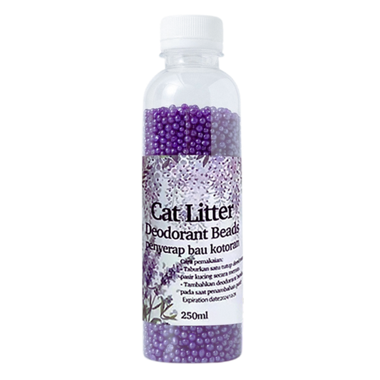 Cat litter deodorant lavender