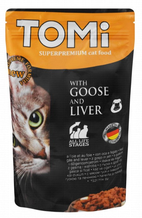 tomi wet food with Goose&liver 100g