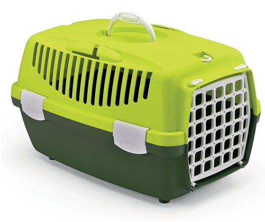Pawsitiv Green Pet Carrier Crate (48x28x27cm)1 pcs