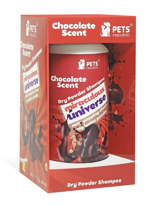 Pets Republic Dry Shampoo Powder Chocolate Scent500 gr