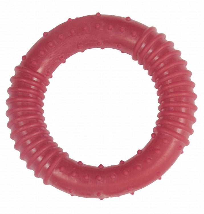 Orgo red Ring Shaped Dog Chew Toy
