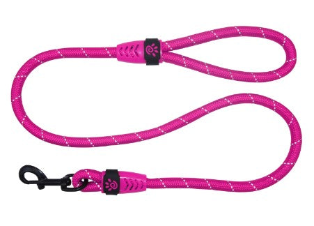 Doco Pink Reflective Rope Dog Leash (180x1.3cm)