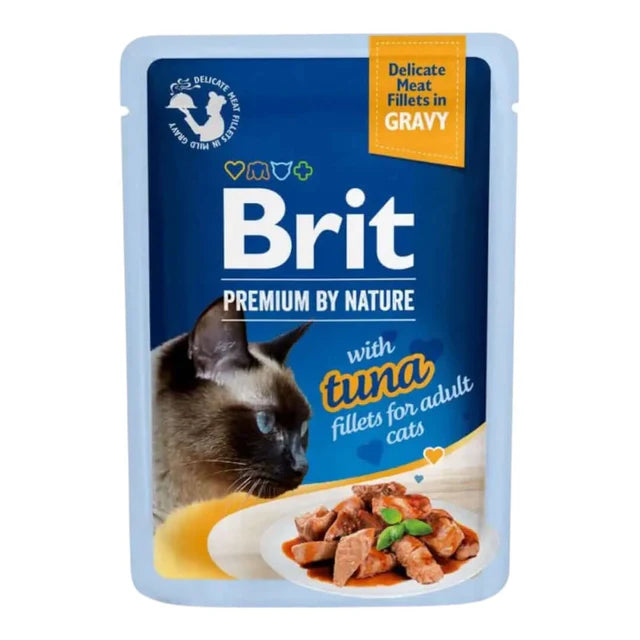Brit wet food with tuna for cats 85g