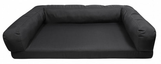  Ricrac bed Soft Foam Pet Couch - Rela  DARK GRAY INDOORS  120x68x8 CM