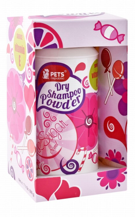 Pets Republic Pet Shampoo Powder Pink Sugar Scent500 gr