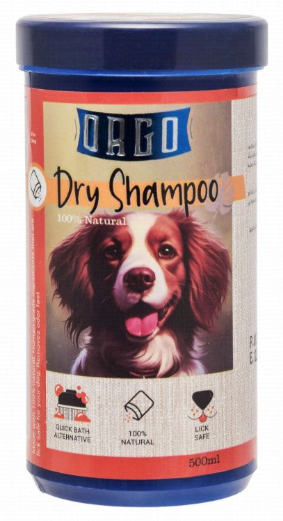 Orgo Pet Shampoo Powder Fruity Scent 500ml