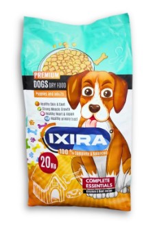 Ixira Dry Dog Food with Chicken & Beef 20k