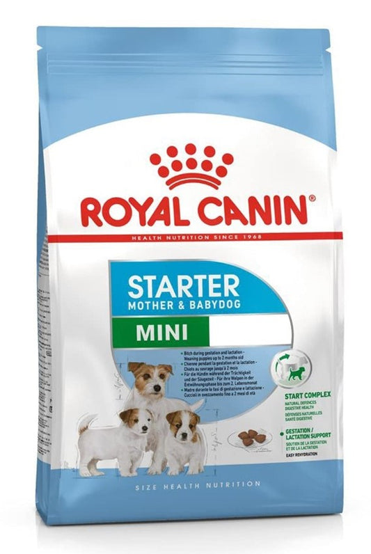 Royal Canin Starter Dry Food for Mini Breed Mother & Baby Dogs (Up to 10kg & 2+ Months)1 kg
