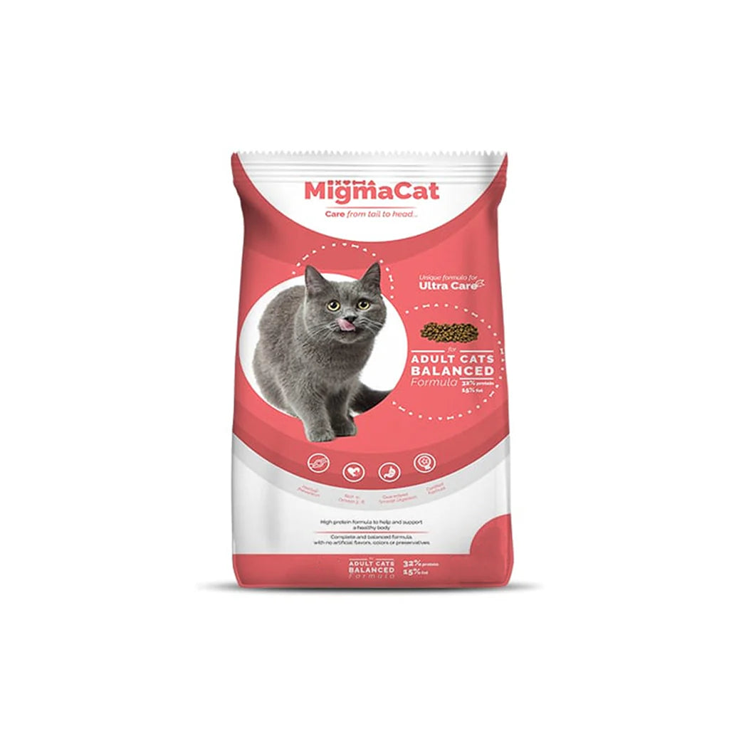 migma dry food for adult cat ( 350g+300free )