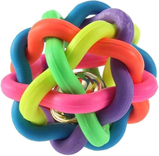 Nunbell medium Multicolor Ball Dog Toy1 pcs
