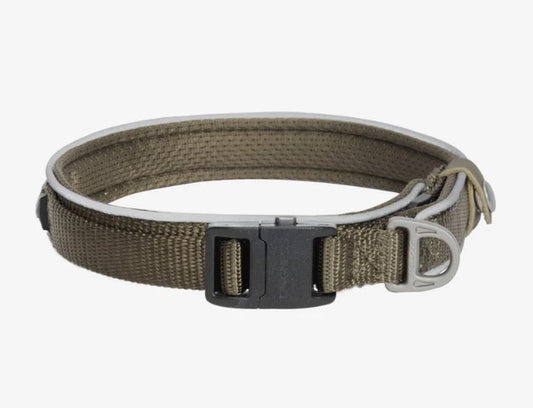 Dogness XL Brown Reflective Dog Collar
