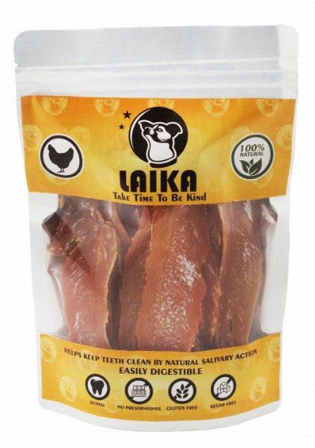 Laika Dog Treats with Chicken  gluten free preservatives free sugar free