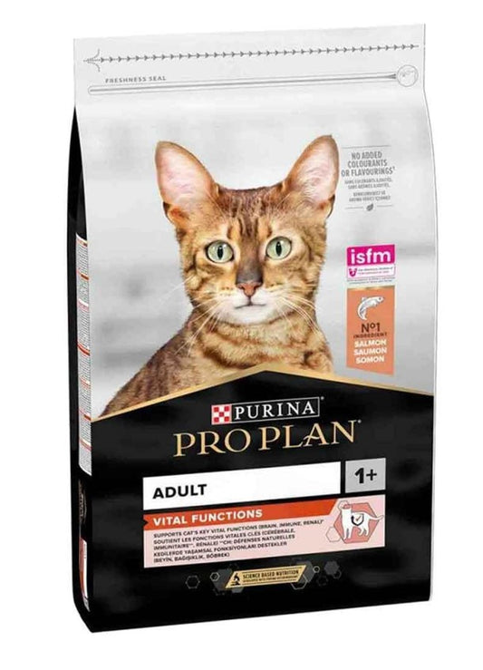 Purina Pro Plan Opti Senses Original Dry Food with Salmon for Adult Cats (1+ Years)