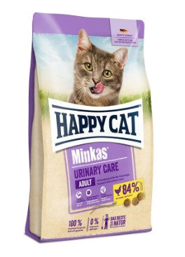 Happy Cat Minkas Urinary Care Dry Food with Chicken for Adult Cats 10kg
