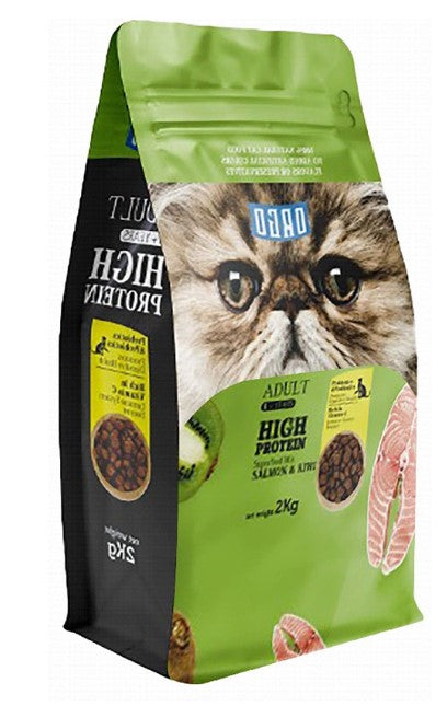 Orgo Dry Food with Salmon & Kiwi for Adult Cats (1+ Years) 2k