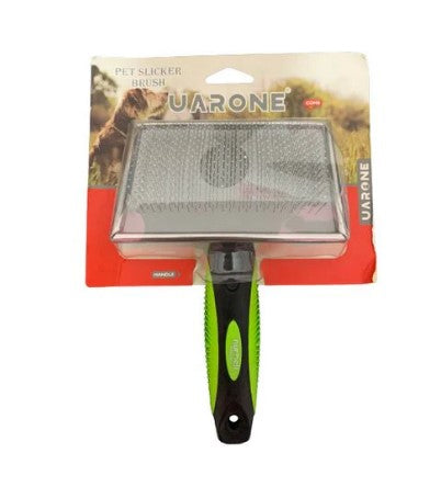 Uarone Black & Green Pet Slicker Brush1 pcs