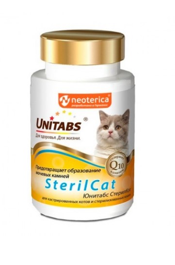 Neoterica Unitabs Urinary Support Supplement for Neutered Cats