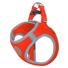 DOCO dog Harness XL Quick fit reflective orange & gray (52-56cm)