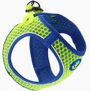 DOCO dog Harness medium reflective active lime & blue (47-50cm)