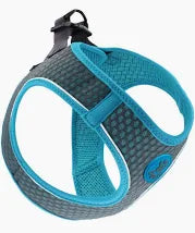 DOCO dog Harness Xlarge reflective active gray & turquoise (52-56cm)