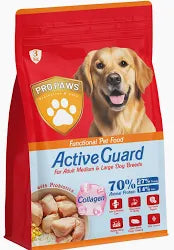 Pro paws dry food active guard for dog 3k