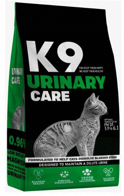 K9 Urinary Care Dry Cat Food 2kg