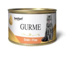Bestpet Gurme Wet Food Chunks with Salmon in Jelly for Adult Cats 100gr