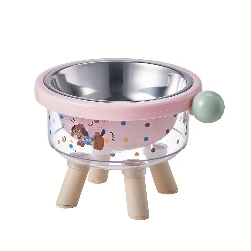 Stainless Steel Food PINK Bowl