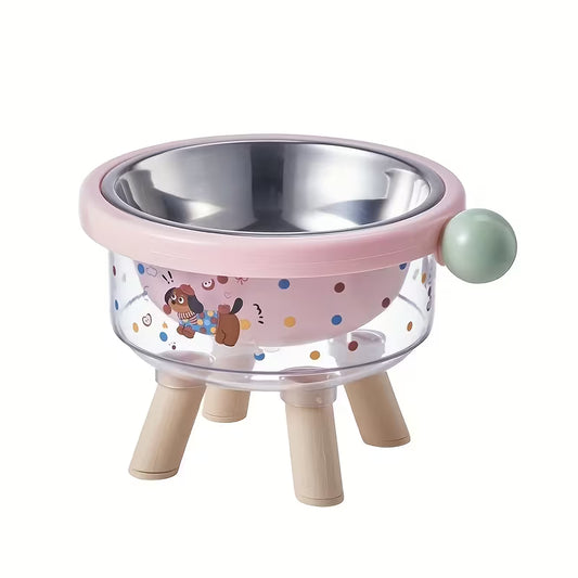 Stainless Steel Food PINK Bowl