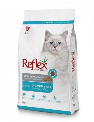 Reflex Sterilized Dry Food with Salmon & Rice for Cats2K