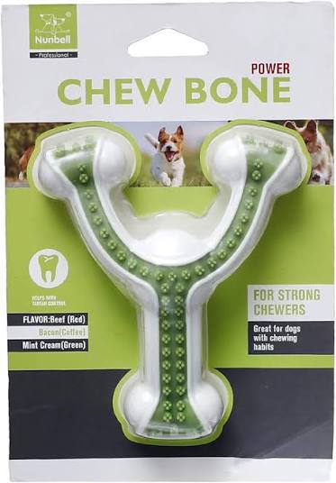 Nunbell large chew bone toy for dog