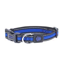 DOCO dog collar small athletica mesh blue & black (28-40x2.0cm)
