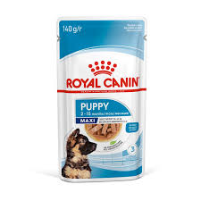 Royal Canin Wet Food Chunks in Gravy for Maxi Breed Puppies (Up to15 Months & 26-44kg)140 gr
