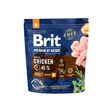 Brit dry food with chicken for adult dog 1k