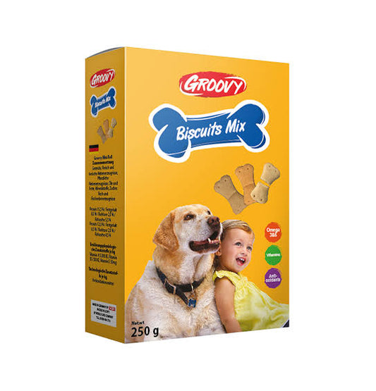 Groovy Biscuit Dog Treats 250 gr